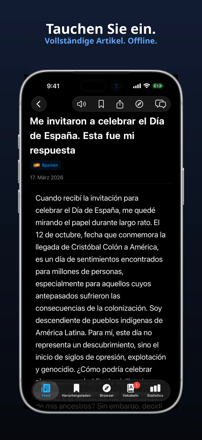 Vollständige Artikel, vollständig offline
